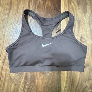NWOT Brown Nike Swoosh Padded Sports Bra